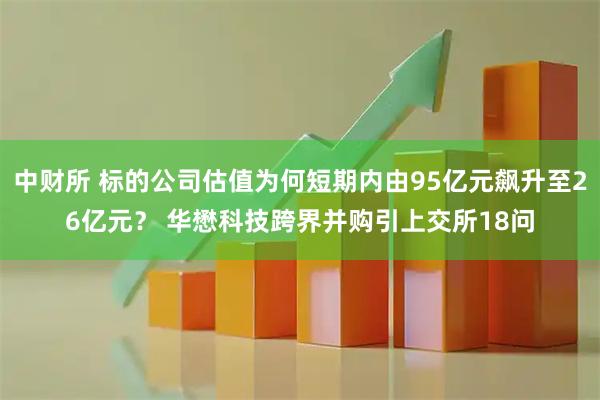 中财所 标的公司估值为何短期内由95亿元飙升至26亿元？ 华懋科技跨界并购引上交所18问
