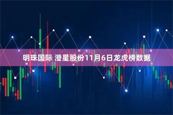 明珠国际 澄星股份11月6日龙虎榜数据